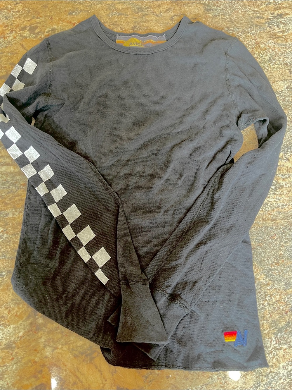 Aviator Nation Checker Thermal long sleeve